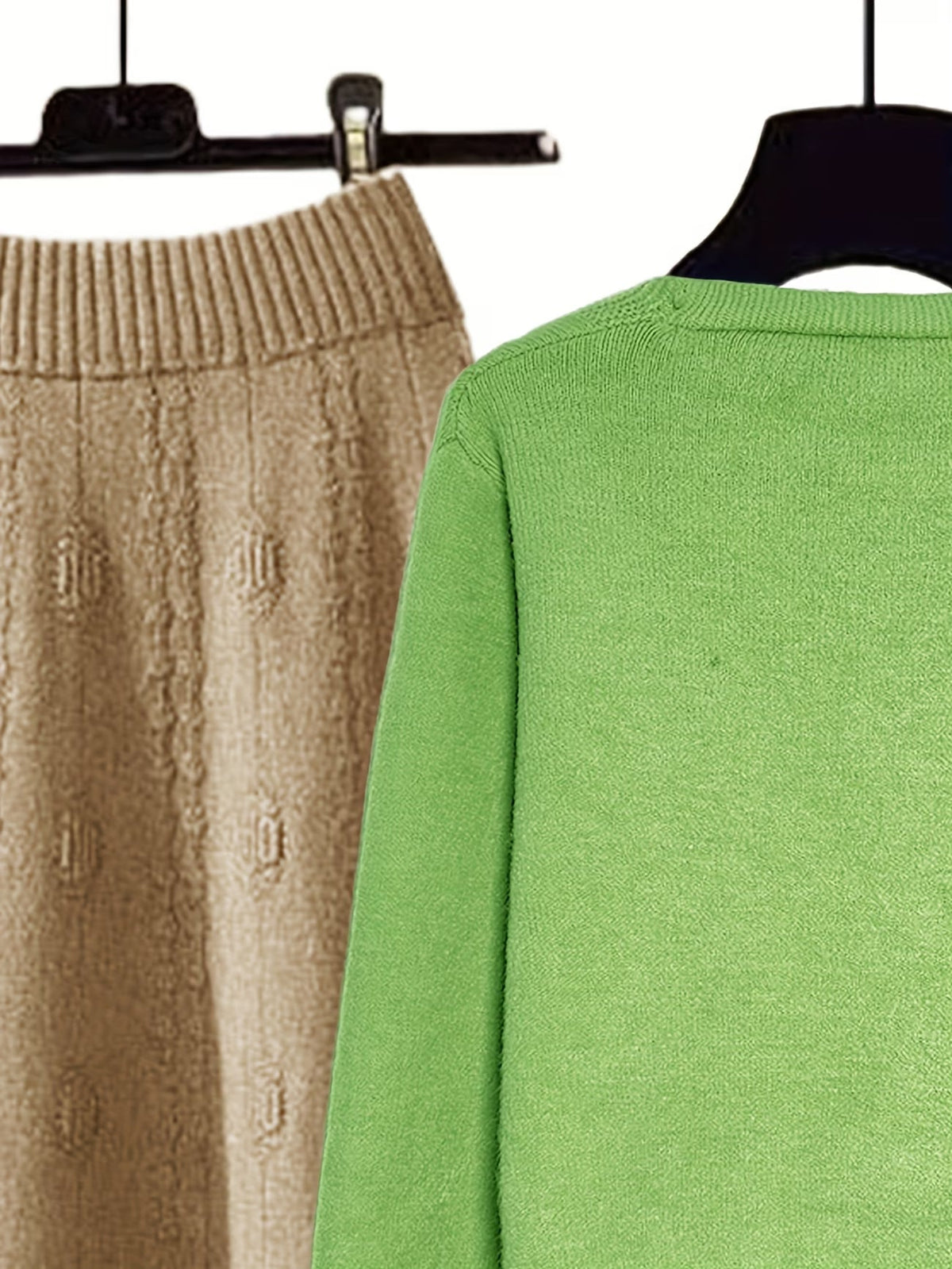 Women’s Knit Top & Skirt Set