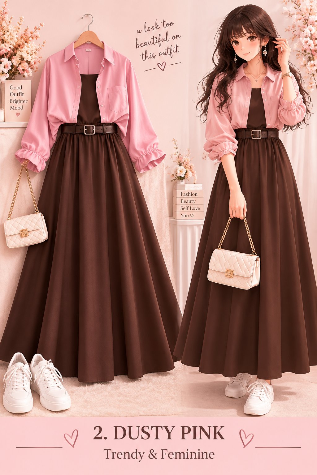 Women’s Stylish Layered A-Line Dress