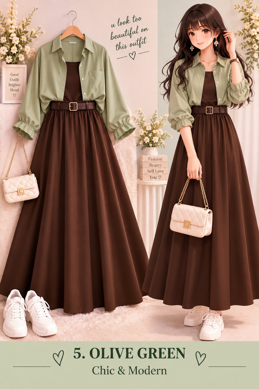 Women’s Stylish Layered A-Line Dress