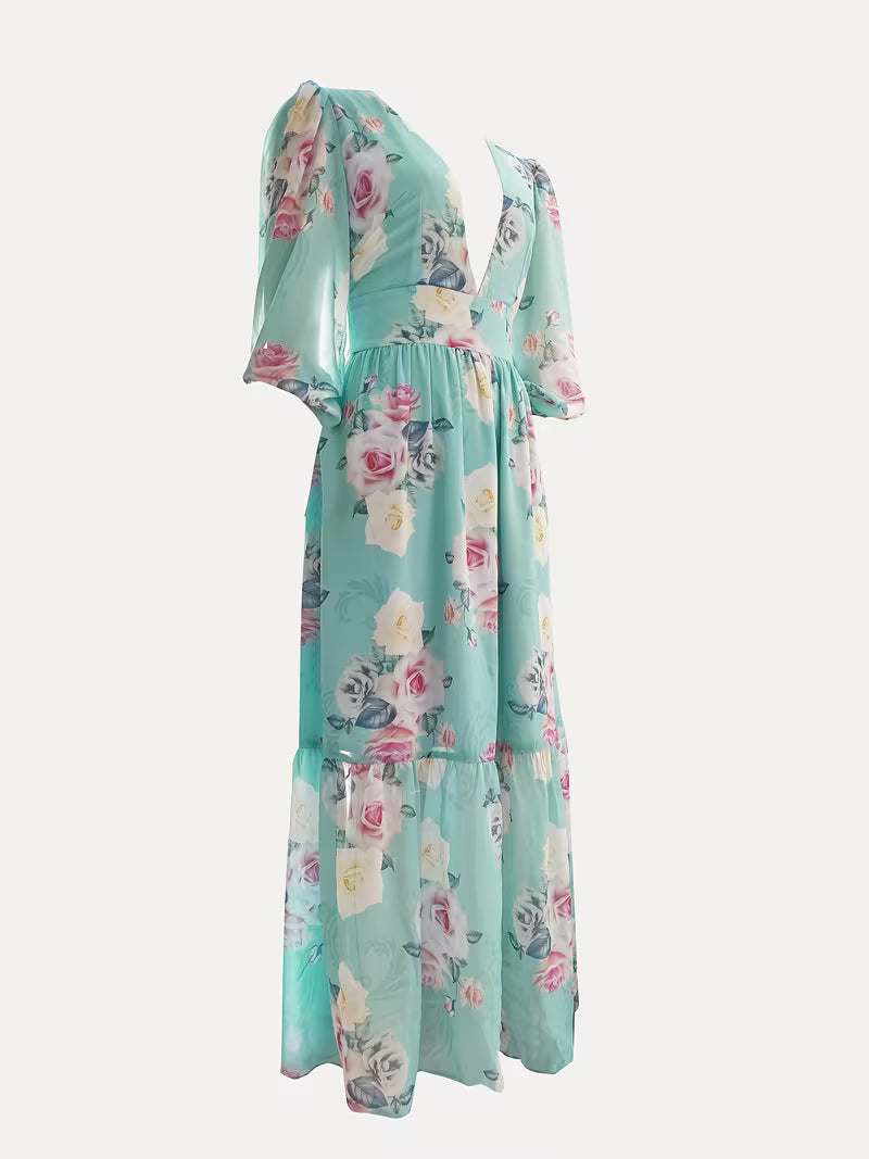 Floral Escape Midi Dress