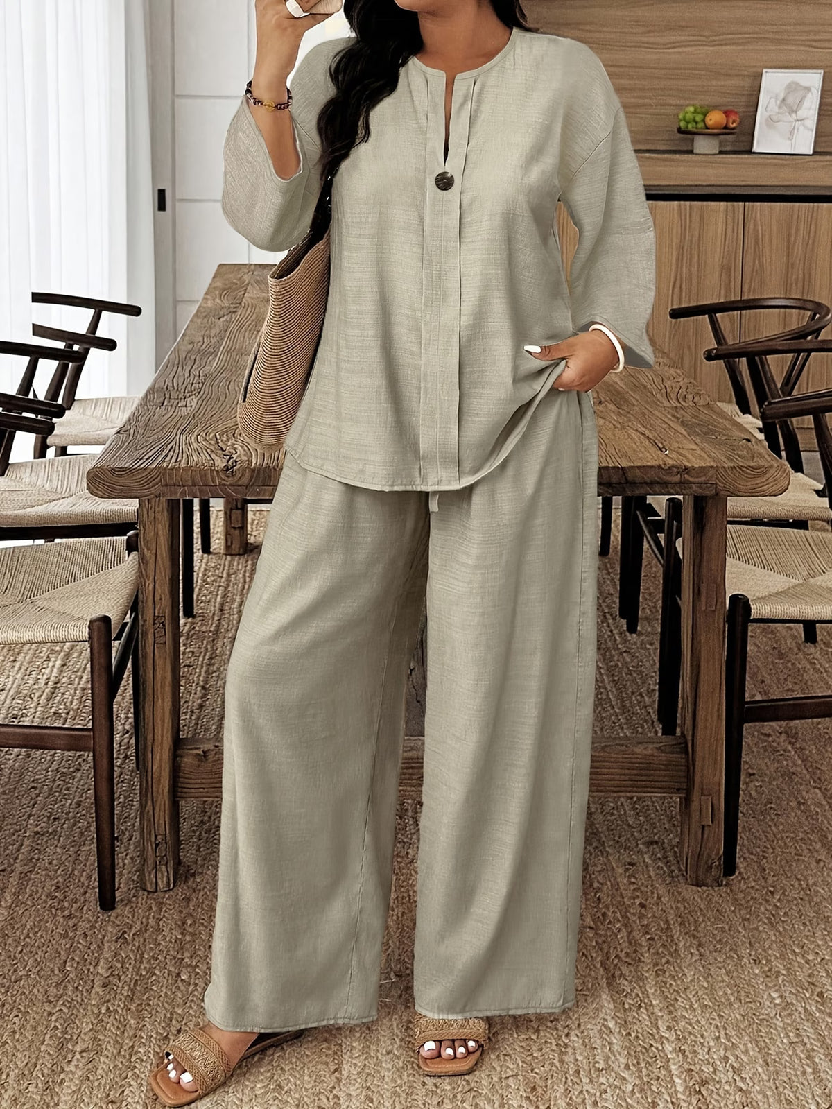 Autumn Relaxed Two-Piece Set