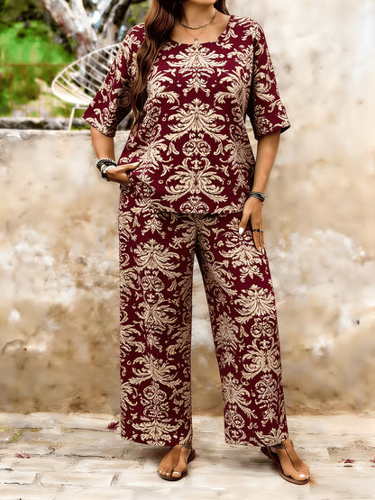 Rustic Boho Two-Piece Set