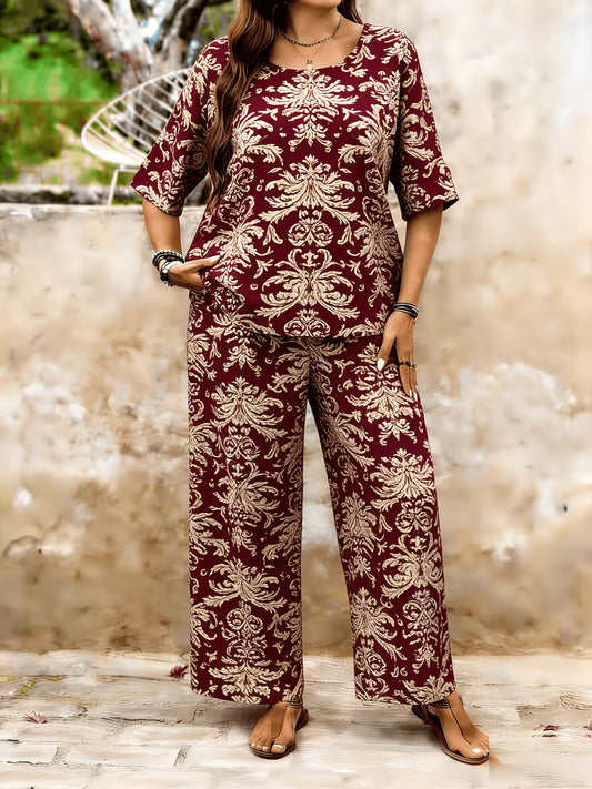Rustic Boho Two-Piece Set