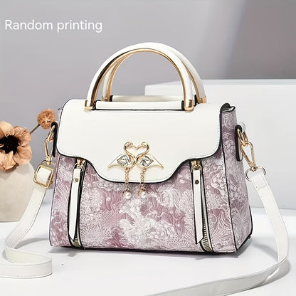 Elara Printed Shoulder Bag
