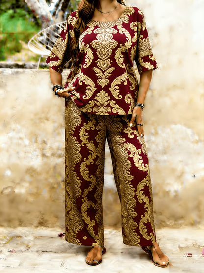 Rustic Boho Two-Piece Set