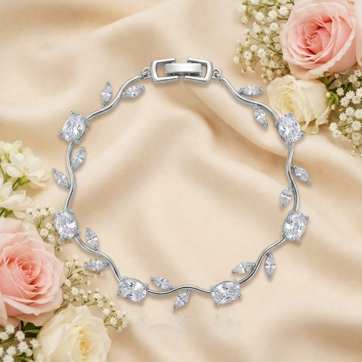 Silver Tulip Bracelet