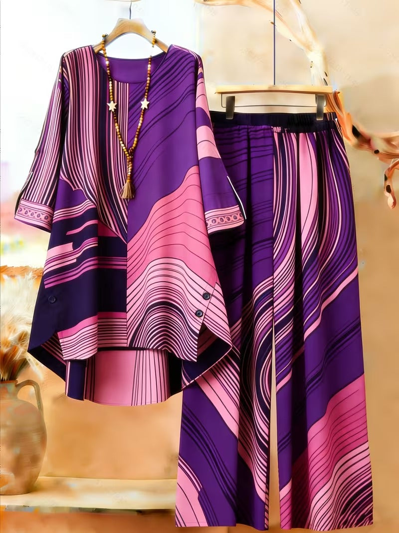 RetroCharm Patchwork Co-Ord Set