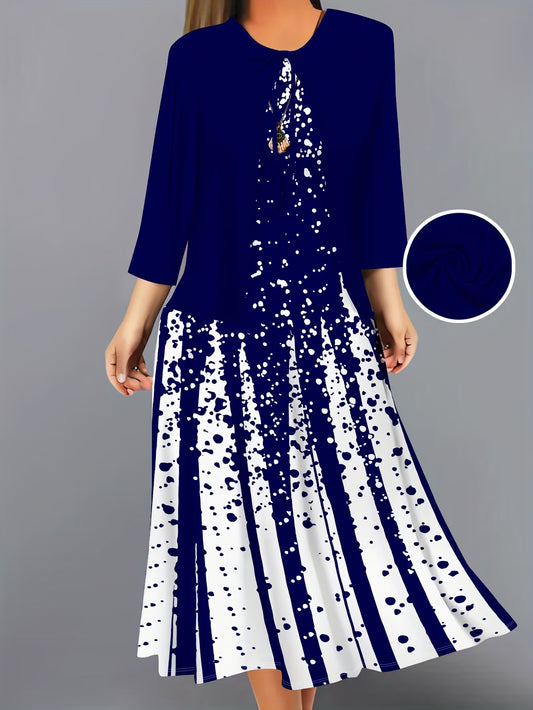 Floral Elegance Maxi Co-Ord Set