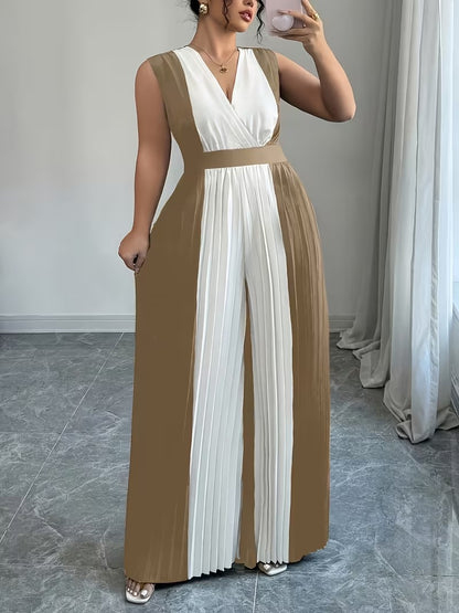 Scarlet Grace Pleated Jumpsuit