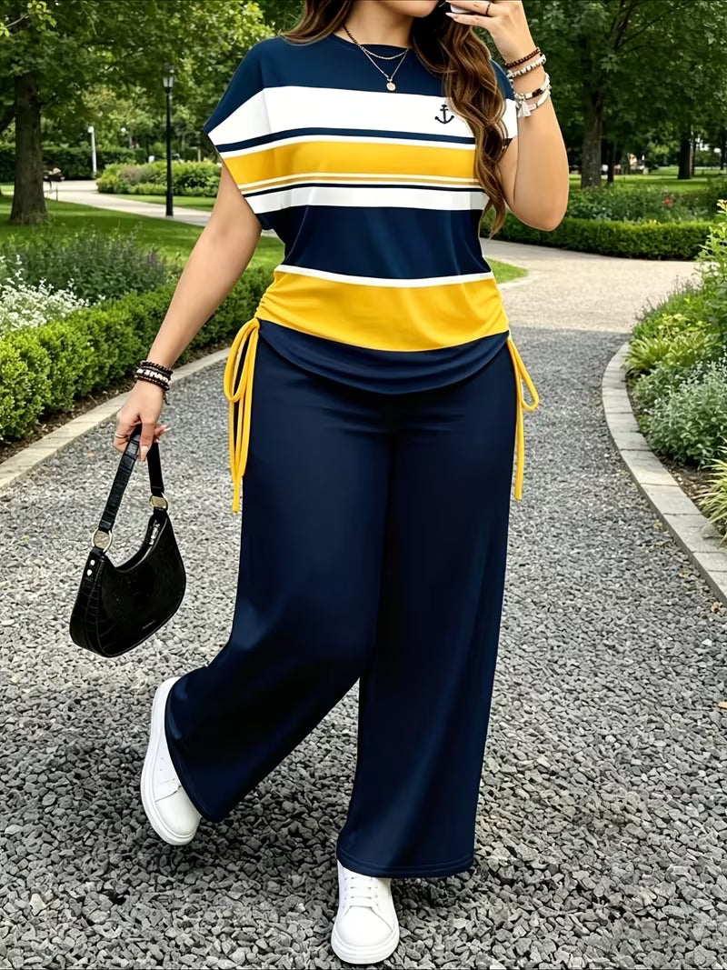 Coastal Stripe Co-Ord Set