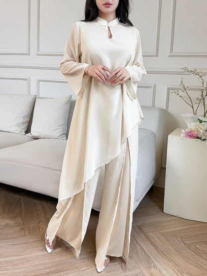 PearlMist Chiffon Outfit