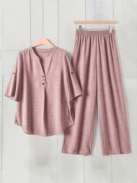 Spring Breeze Casual Co-Ord Set
