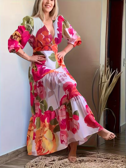 Floral Escape Midi Dress