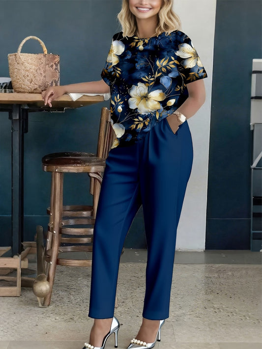 Daily Charm Floral Outfit