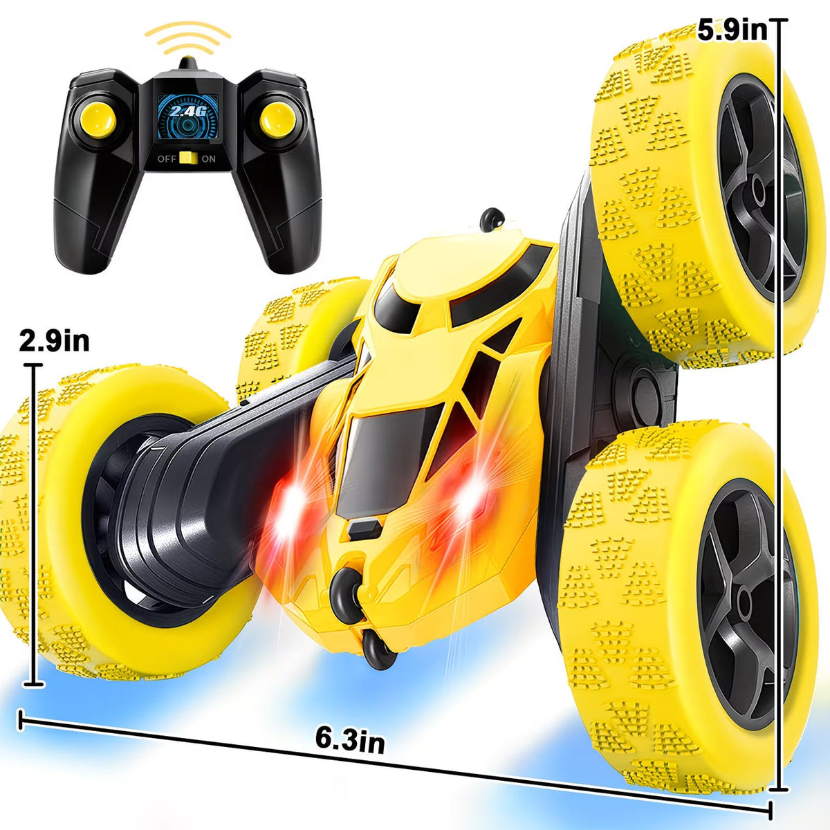 🚗 360° Flip 4WD Remote Control Stunt Car for Kids