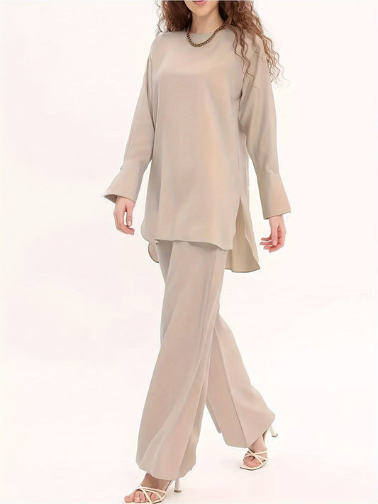 Autumn Comfort Collared Co-Ord Set
