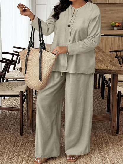 Autumn Relaxed Two-Piece Set