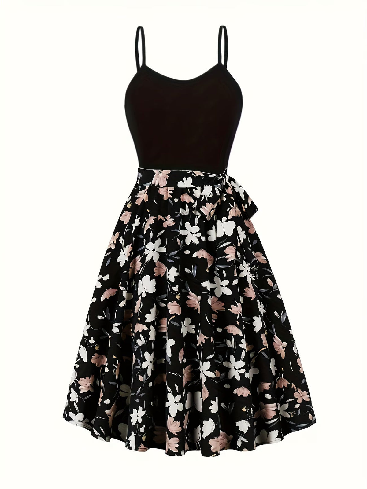 Women Elegant Top & Skirt Two-Piece Set