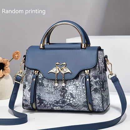 Elara Printed Shoulder Bag