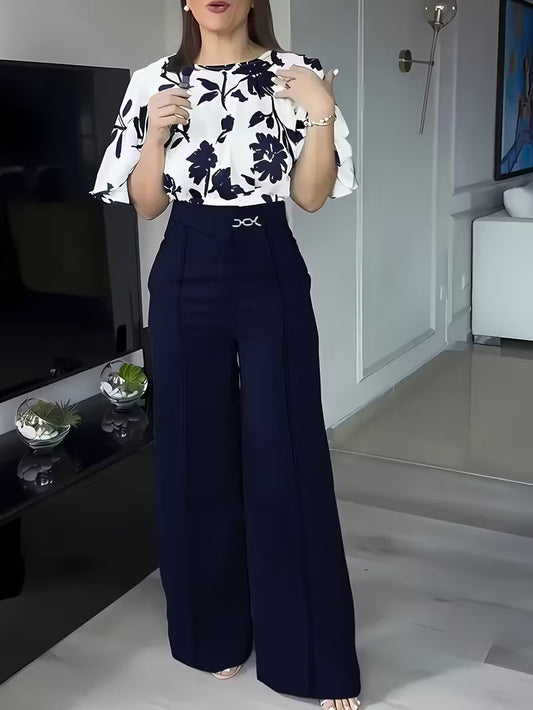 Chic Commuter 2-Piece Outfit