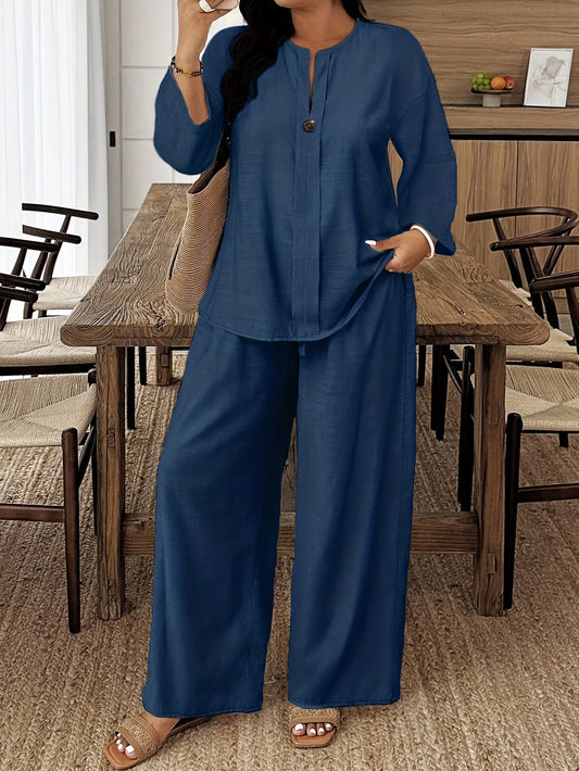 Autumn Relaxed Two-Piece Set