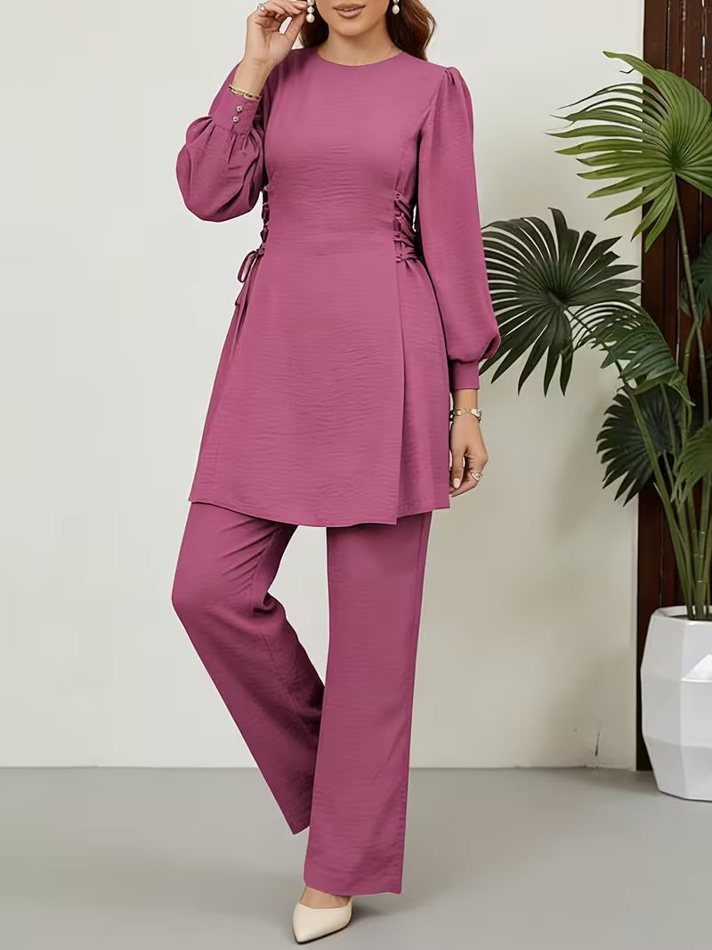 Middle Eastern Arabian 2pcs Abaya Set