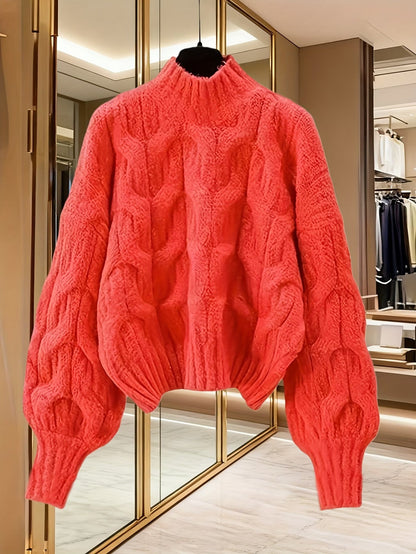 Elegant Sweater & Skirt Two-Piece Set