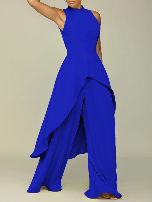 Urban Grace Pleated Pants Ensemble