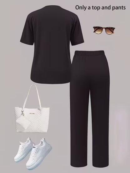 RelaxFit Printed Co-Ord Outfit