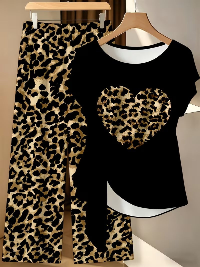 Leopard Charm Co-Ord Set