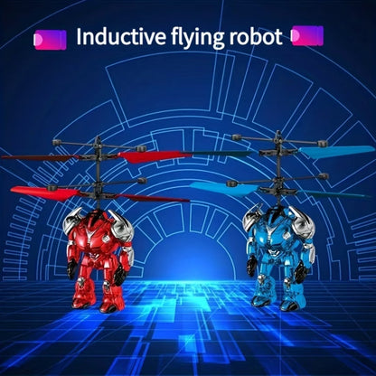 Handheld Flying Toy with Lights & Spray Effect