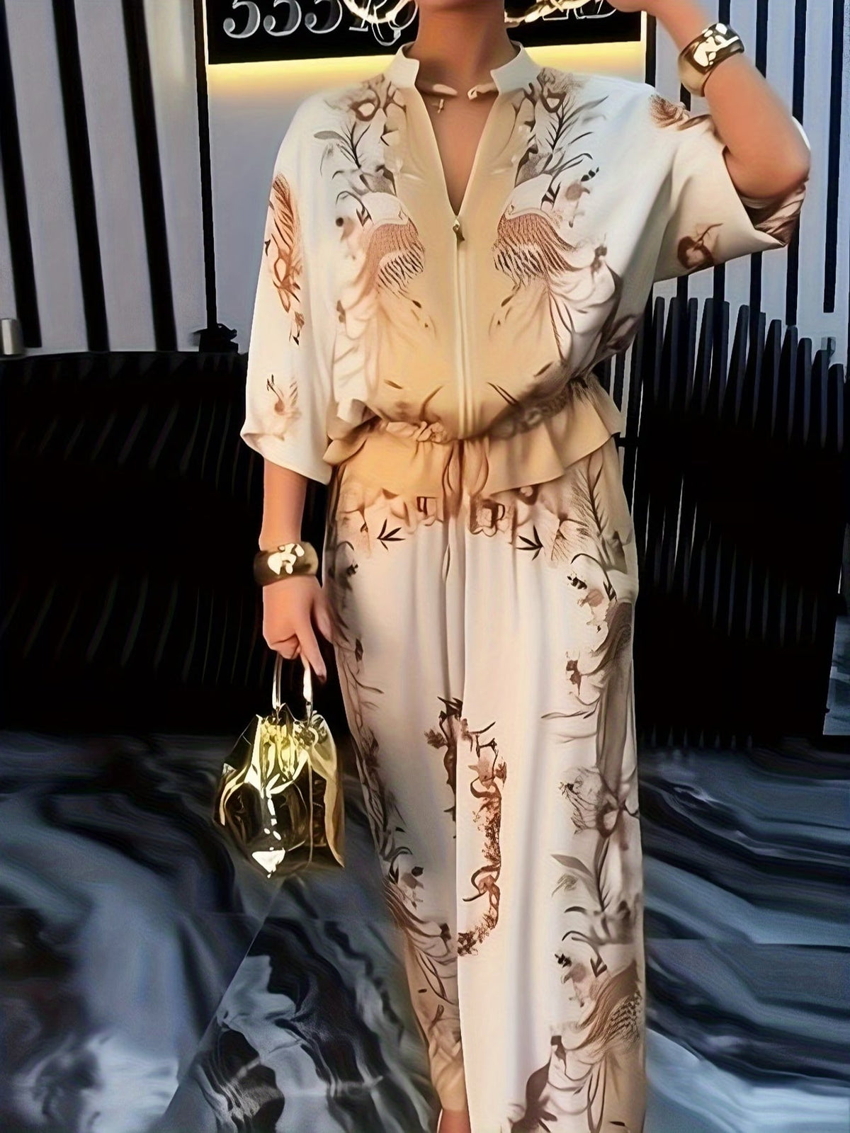 Women’s Chic Floral Summer Dress