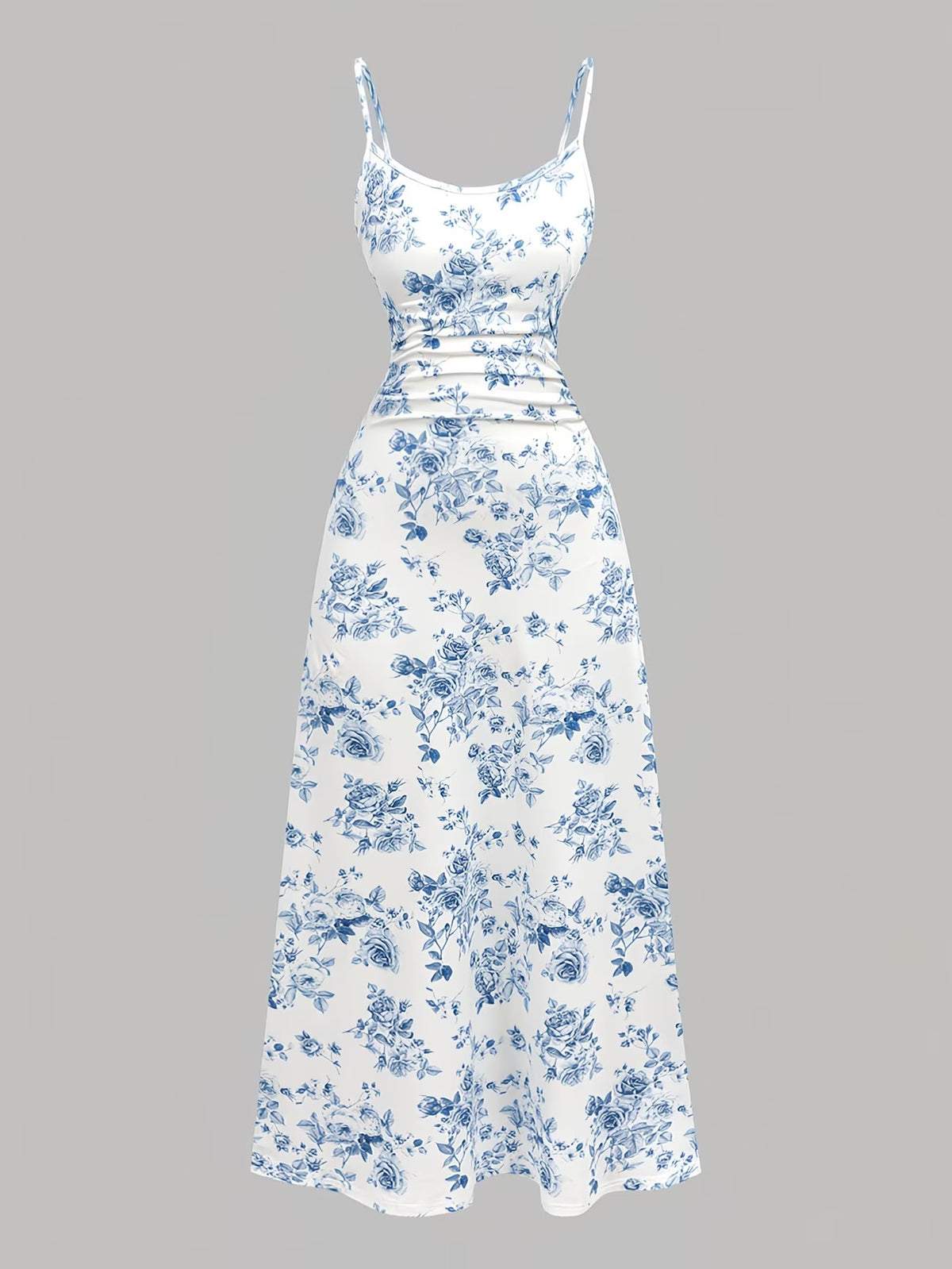 Women's Floral Halter Dress & Cardigan Set