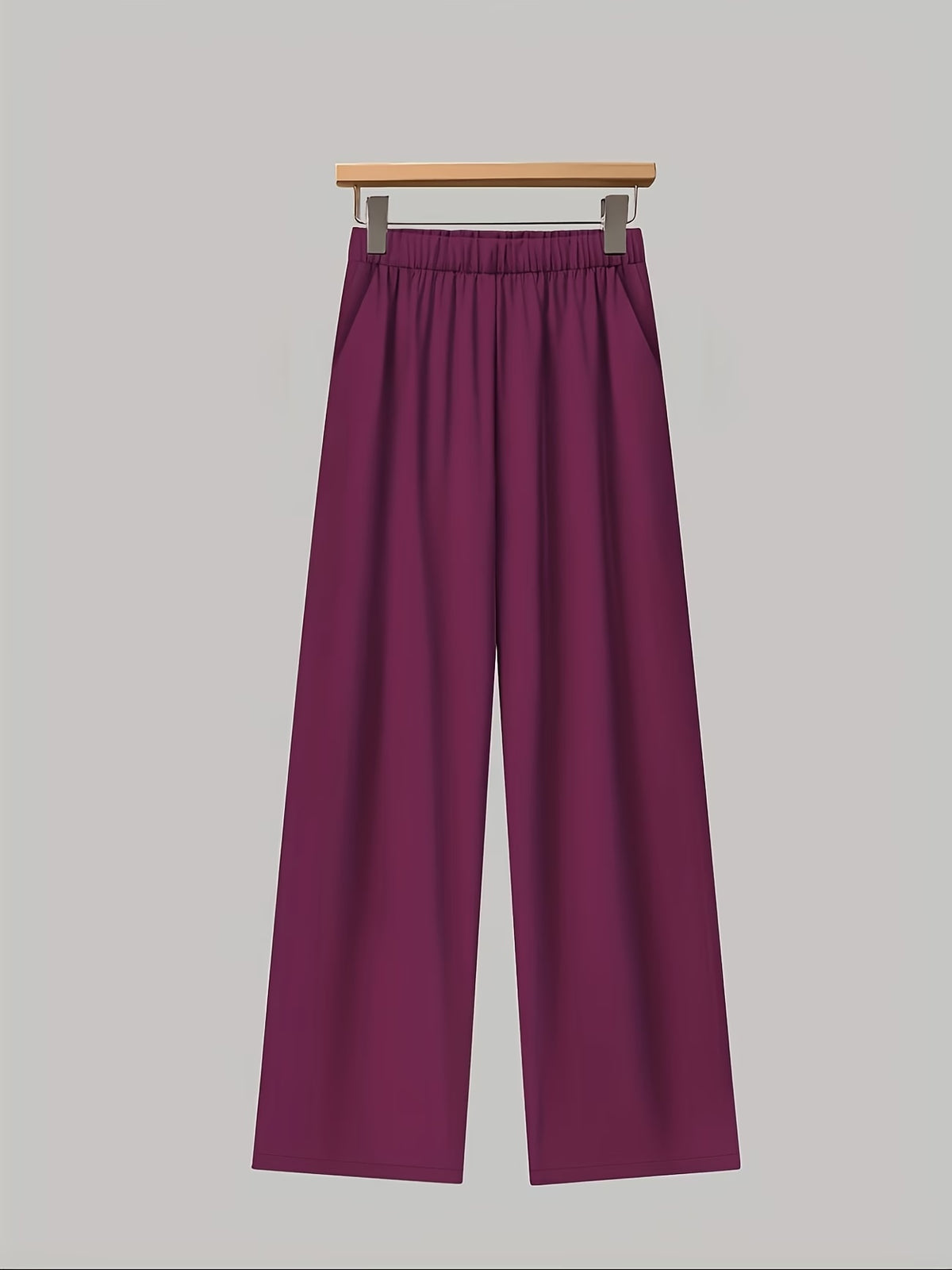 Women’s Floral Color-Block Blouse & Relaxed Trousers Co-Ord Set