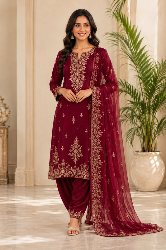 Meher Festive Elegance Salwar Suit Set