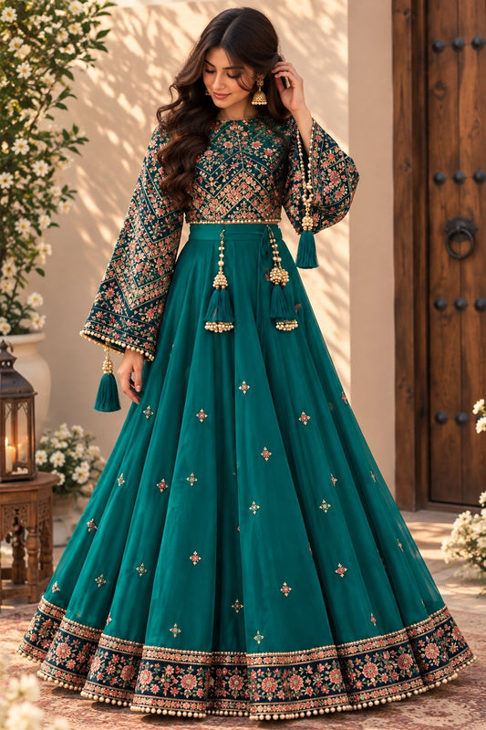 Women Printed Lehenga Choli Set