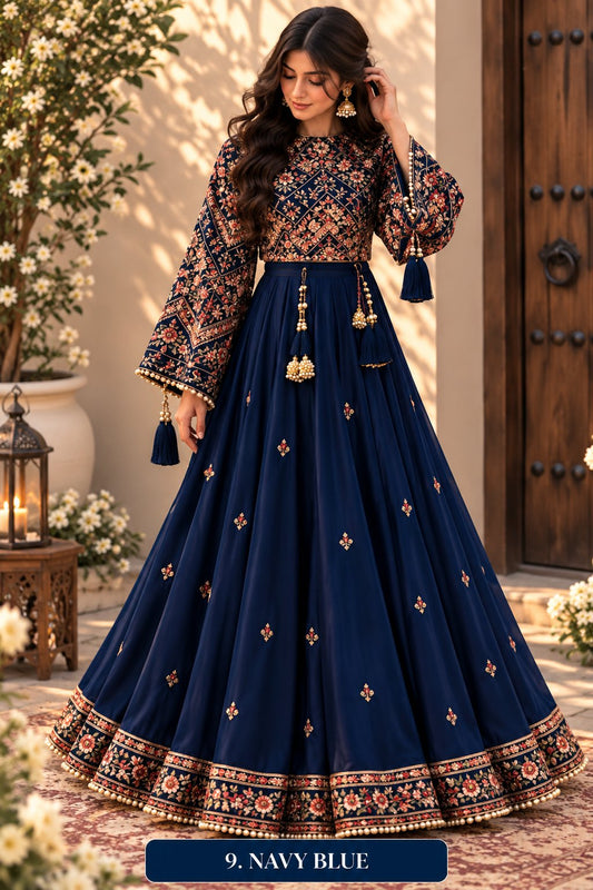 Women Printed Lehenga Choli Set