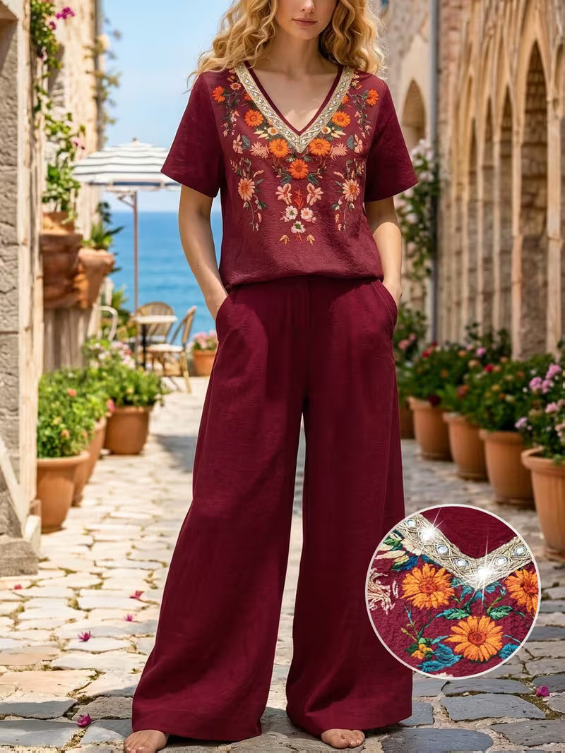 Boho Floral Vacation Set