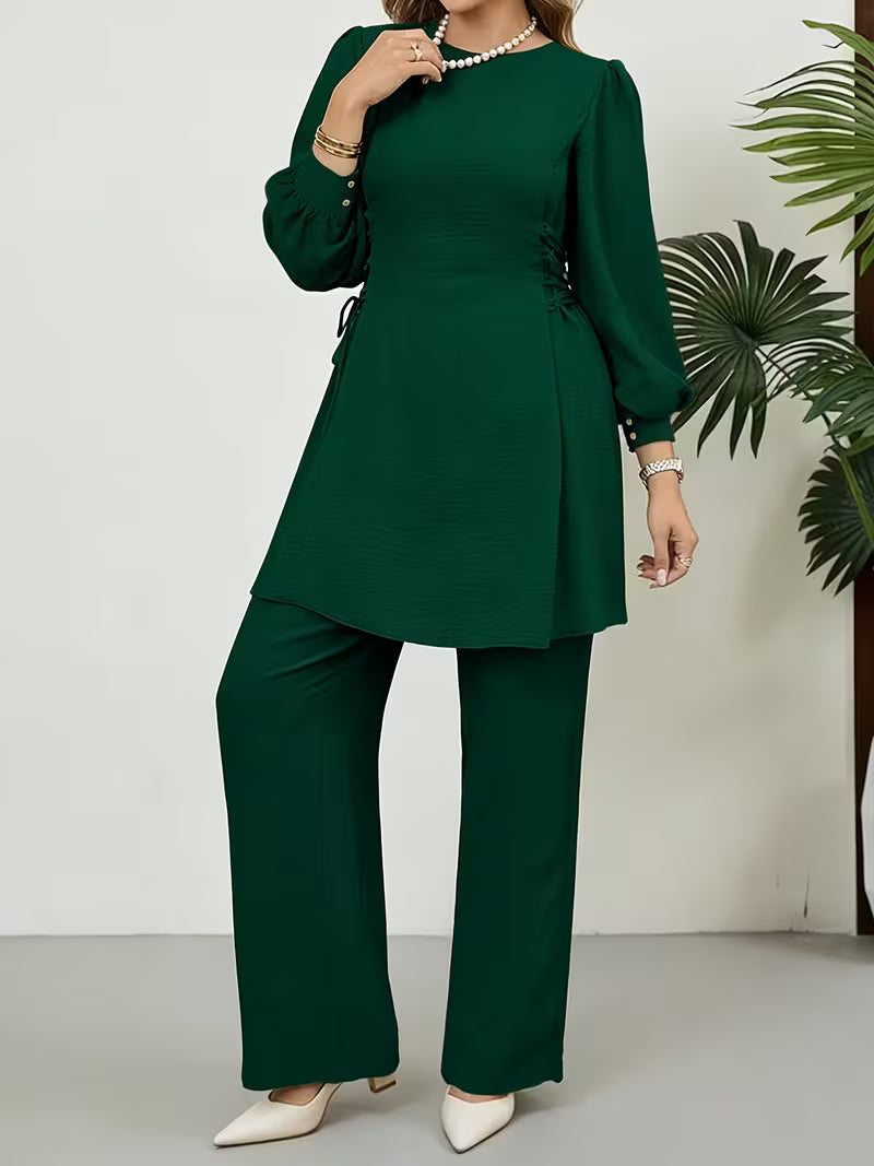Middle Eastern Arabian 2pcs Abaya Set