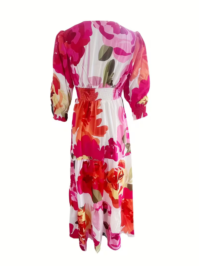 Floral Escape Midi Dress