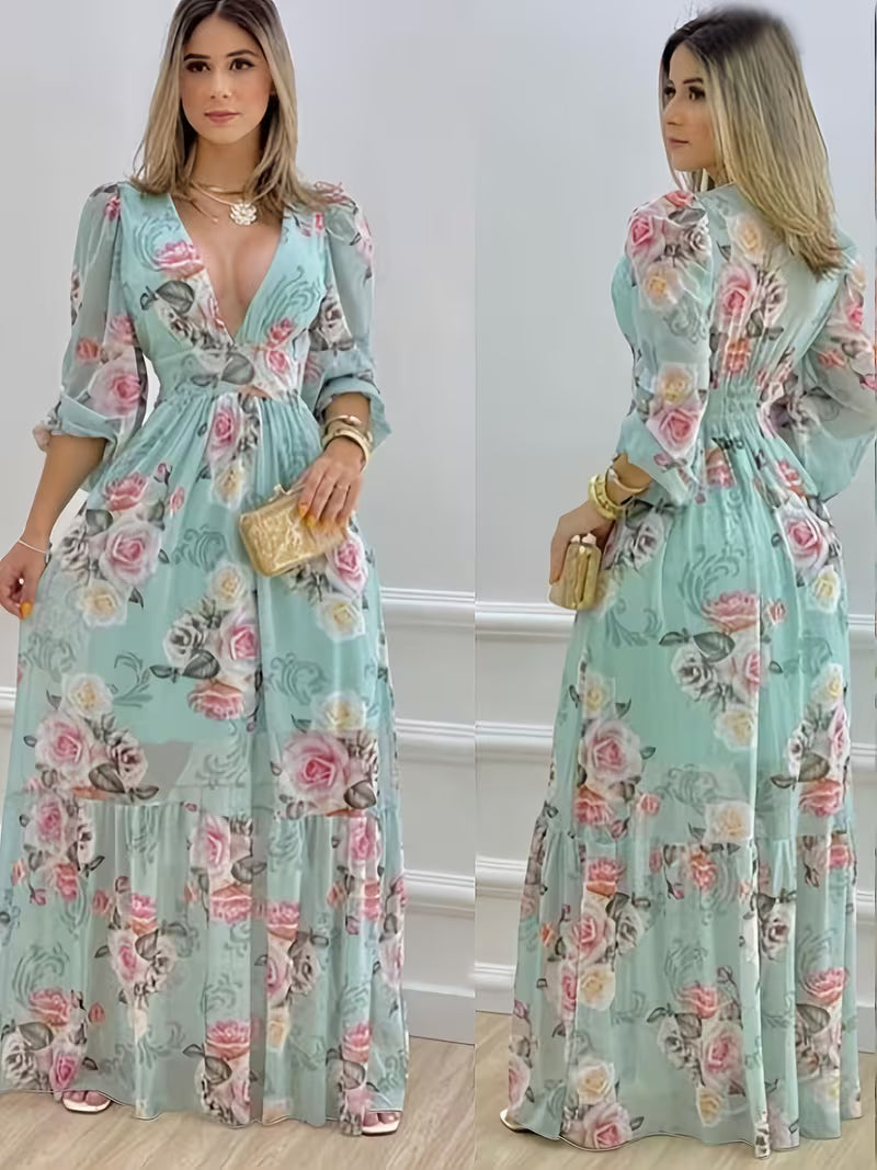 Floral Escape Midi Dress