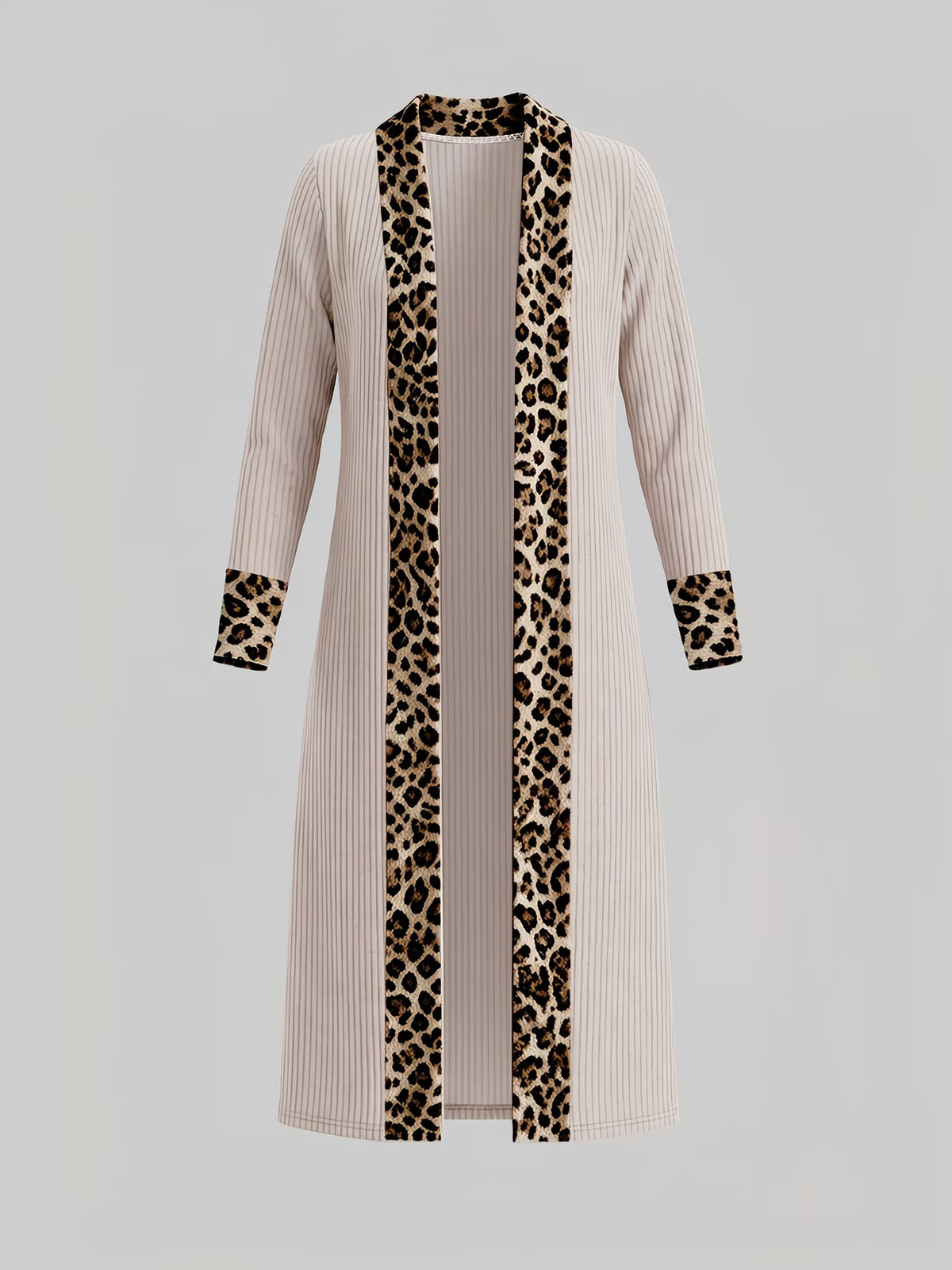 Women's Botanical Print Dress & Tie-Front Cardigan Two-Piece Set